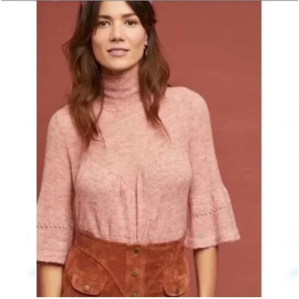 Anthropologie Feather Bone Whitney‎ sweater